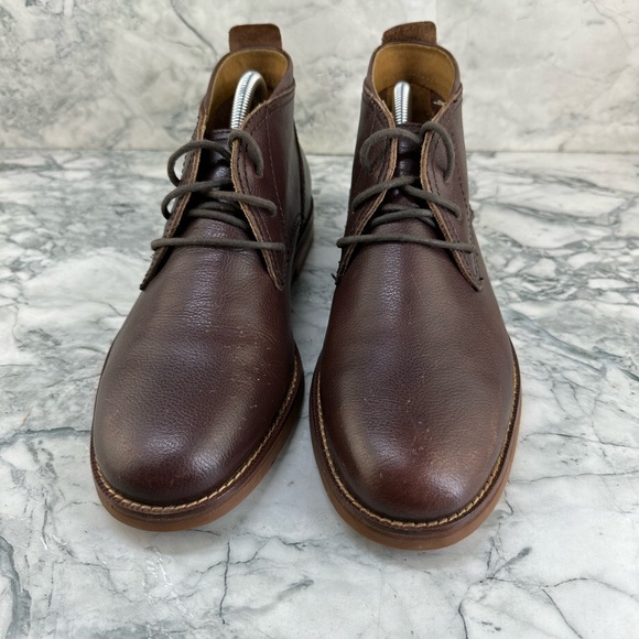 Cole Haan Charles Chukka II T Moro Brown Leather Boots C12270 Size US 8 - Picture 8 of 12